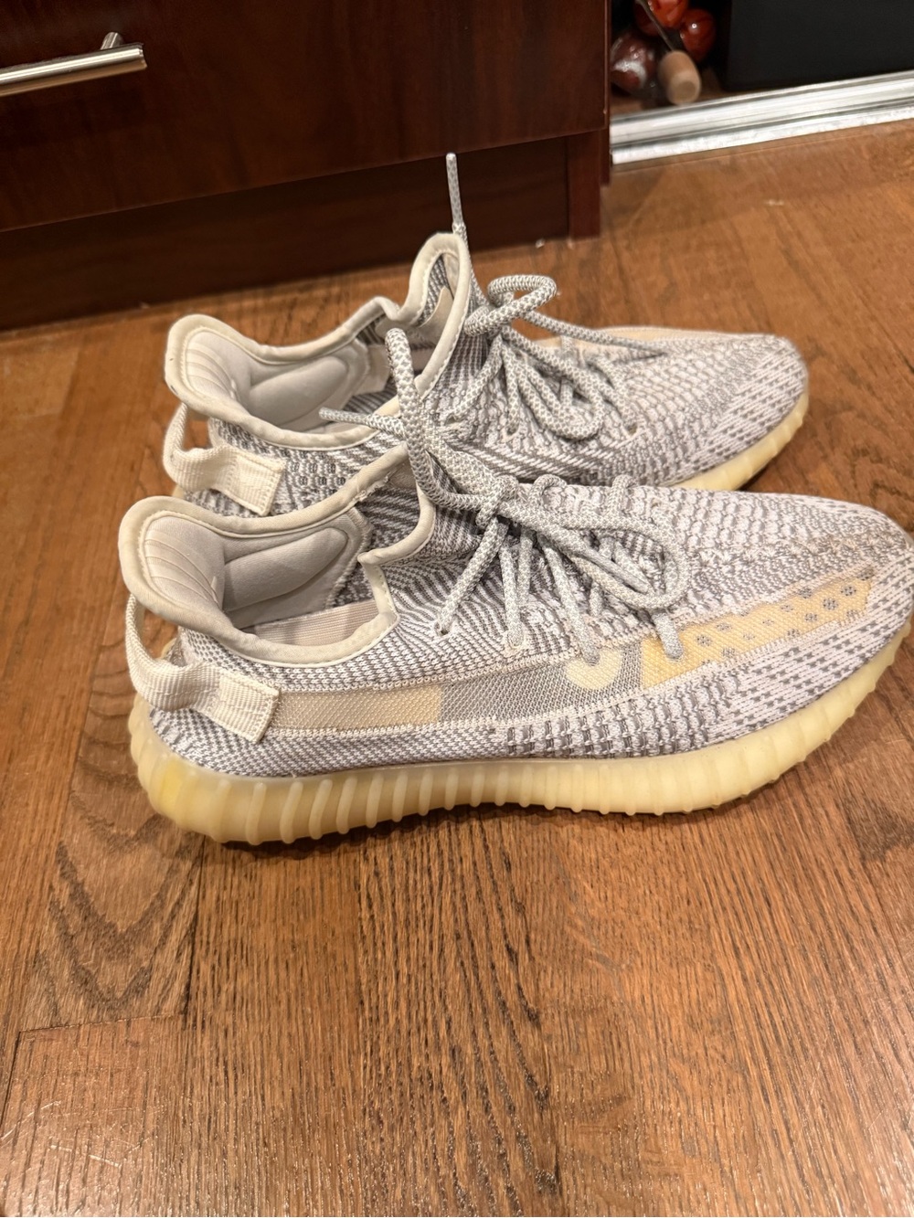 Adidas Yeezy Boost 350 V2 Static Non-Reflective EF2905 Men's Size 8.5